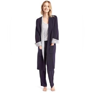 NWT Gap Body Pure Long Sweater Dark Indigo Blue  Merino Wool SIZE M/L #321049